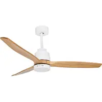 Nova Luce NATURE LED Ventilator Weiss 12W Warmweiss 38,5 - 48x132cm 9952314