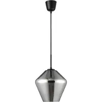 Nova Luce VEIRO Pendelleuchte E27 Schwarz 120x23cm dimmbar 9724102