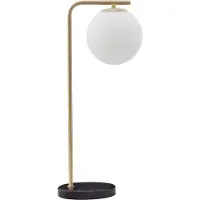 Nova Luce ALVAREZ Tischleuchte E14 Gold 22x15x51cm 9185361
