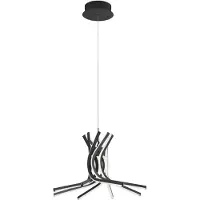 Lyora Design-Pendelleuchte Narvi S schwarz Ø 50cm