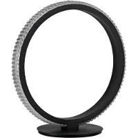 Nova Luce NAGER LED Tischleuchte Schwarz 11W Warmweiss 29x25x30cm 9481095