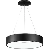 Nova Luce RANDO LED Pendelleuchte Schwarz 42W Warmweiss 120x60cm 6167220