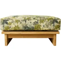 HK Living - Outdoor Hocker, Teak / botanical