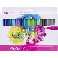 Ecoline Bruynzeel Pinselstift-Set Primär, 30 Farben