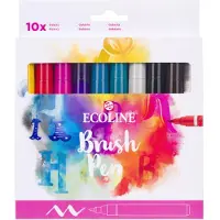 Royal Talens Talens Brushpen Set Galaxy 10 Farben für Handlettering und Aquarell