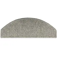 Primaflor Stufenmatte NATURA - Grau - 28x65cm - 15er-Set