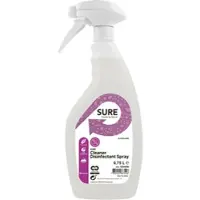 Diversey SURE Cleaner Disinfectant Spray Desinfektionsreiniger 6 x 750 ml