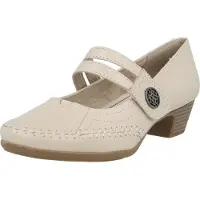 Jana Pumps, Absatz bis 25 mm in grau, Gr. 40