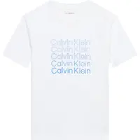 Calvin Klein Jeans T-Shirt LVCKSJA10B Weiß Regular Fit