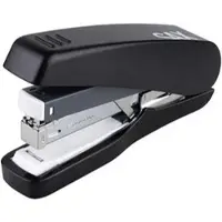 SAX Heftgerät Design Easy Pro 559 L, 0-559-19, Bürohefter mit Flachheftung, schwarz, Heftleistung 25 Blatt