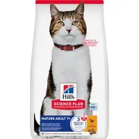 Hill's Pet Nutrition Mature Adult 7+ mit Huhn Katzenfutter | 2 x 10 kg