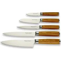 Echtwerk Damastmesser, Set 5-teilig, Single