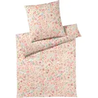 Elegante Mako-Jersey-Bettwäsche-Garnitur Gentle Jersey Farbe Apricot Größe 155x220+80x80