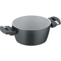 Berndes Kochtopf 20 oder 24 cm (ohne Deckel), Aluminium, schwarz - b.perfect