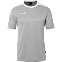 Kempa Trainings-T-Shirt Emotion 27 Unisex 2005123_01 dark grau melange/weiß M