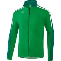 Erima Fußball Handball Liga 2.0 Präsentationsjacke Kinder Sport Jacke grün weiß Gr 140