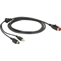 DeLOCK 85488, 2 m, USB B, USB 2.0, 0,48 Gbit/s, Schwarz