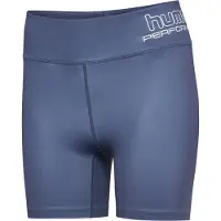 Hummel Hmlte Fundamental Mw Tight Shorts - blue indigo, Größe:S
