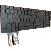 T-ProTek DEUTSCHE - Tastatur Keyboard Ohne Rahmen mit Beleuchtung kompatibel für P/N: PK13183323S