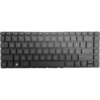 T-ProTek DEUTSCHE - Tastatur Schwarz,Ohne Rahmen,Beleuchtung kompatibel für HP Pavilion 14-ab028TX M4Y12PA