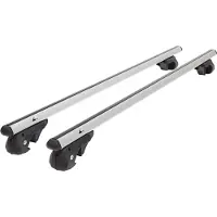 VDP Premium Relingträger Dachträger kompatibel mit für VW Touran ab 2003 Aluminium