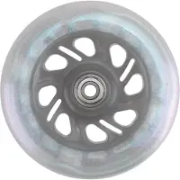 Micro LED Tretroller Räder Glitter Pearl 120mm - extra sichtbar