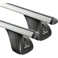 Aurilis Aluminium Dachträger VDP kompatibel mit für VW Golf VI (3/5 Türer) 09/2008 - 11/2012