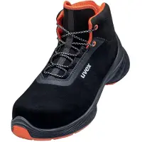 Uvex 1 G2 Stiefel S2 schwarz, rot Weite 10 Gr. 47