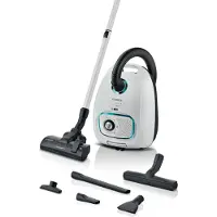Bosch Beutelsauger Serie 4 BGL41HYG2H, 4L Staubbeutel, 69 dB, antibakteriell, Mikrofilter, automatische Kabelaufwicklung
