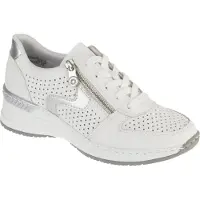 Rieker Damen Sneaker N4340-80 Farbe: Weiß Größe: 40