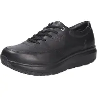 Joya Damen Schnürschuh VENICE ZIP BLACK schwarz Größe EUR 43