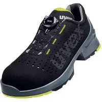Uvex 1 BOA Sicherheitsschuh S1 Halbschuh schwarz/gelb 43