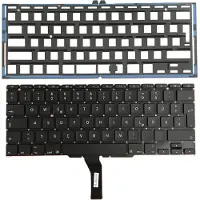 T-ProTek DEUTSCHE - Tastatur Keyboard mit Beleuchtung kompatibel für MacBook Air A1370 11,6"