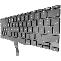 T-ProTek DEUTSCHE - Tastatur mit Beleuchtung kompatibel für MacBook Air A1370 (EMC 2393)