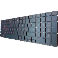 T-ProTek DEUTSCHE-Tastatur Keyboard Beleuchtung kompatibel für HP Omen 15-dc1307ng (6EM05EA)