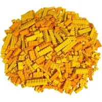 LEGO Steine Sondersteine Gemischt Gelb NEU! Menge 50x – Jede Mischung individuell zusammengestellt