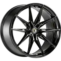 Schmidt Felge TwentyOne 9.5Jx20 ET 47 5x120 Diamant Schwarz E09520TFXF+47NL0BG kompatibel mit VW Bus T5, Bus T6