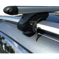 VDP Alu Relingträger L120 kompatibel mit für VW Tiguan 2007-2016 bis abschliessbar