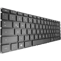 T-ProTek DEUTSCHE - Tastatur Schwarz,Ohne Rahmen,Beleuchtung kompatibel für HP Pavilion 14-ab026TX M4Y10PA