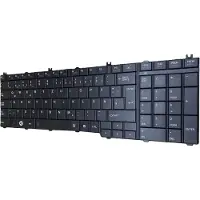 T-ProTek DEUTSCHE-Tastatur Keyboard Schwarz Matt kompatibel für TOSHIBA Satellite L750-1ZX