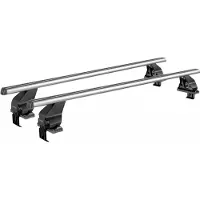 Menabo Omega | Dachträger Infinity - Q50 (V37) 2013+ - Aluminium - Länge 130 cm - Tragkraft 50 kg - 2er-Pack