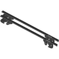 Menabo Sherman Black XL | Dachträger Nissan - Cefiro 1997-2003 - Aluminium - Länge 135 cm - Tragkraft 90 kg - 2er-Pack