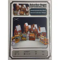 Sonstige Verlage Schreiber-Bogen Kartonmodellbau Adventskalender-Dorf