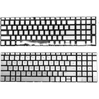 T-ProTek DEUTSCHE - Silber Tastatur Keyboard Beleuchtung kompatibel für HP 255 G8 4P2V9ES