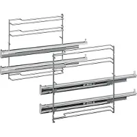 Bosch HEZ638270, Montagesatz für Dunstabzugshaube, Metallisch, 95 mm, 80 mm, 120 mm, 2,21 kg