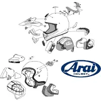 Arai Ddl Duct-2 Obere Belüftungsöffnung Des Helms