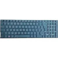 T-ProTek DEUTSCHE - Tastatur Schwarz mit Rot beschriftet kompatibel für Asus R753UB-TY046T