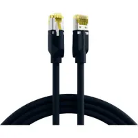 EFB Elektronik RJ45 Patchkabel Cat.6A S/FTP LSZH Draka UC900 TM31 schwarz 40m Hersteller: (K8560SW.40)