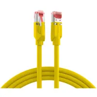 Efbe-Schott EFB Elektronik RJ45 S/FTP Cat6a, 10 m, Cat6a, SF/UTP (S-FTP), RJ-45, RJ-45, Gelb