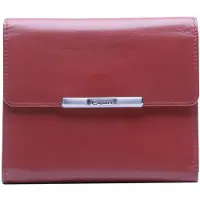 Esquire Damen Geldbörse HELENA 1220-50 Rot Leder RFID Schutz